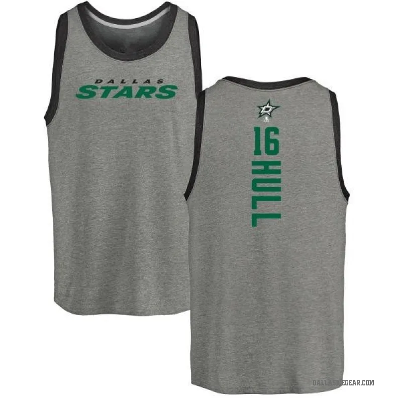 Brett Hull Youth Ash Dallas Stars Backer Tank Top -