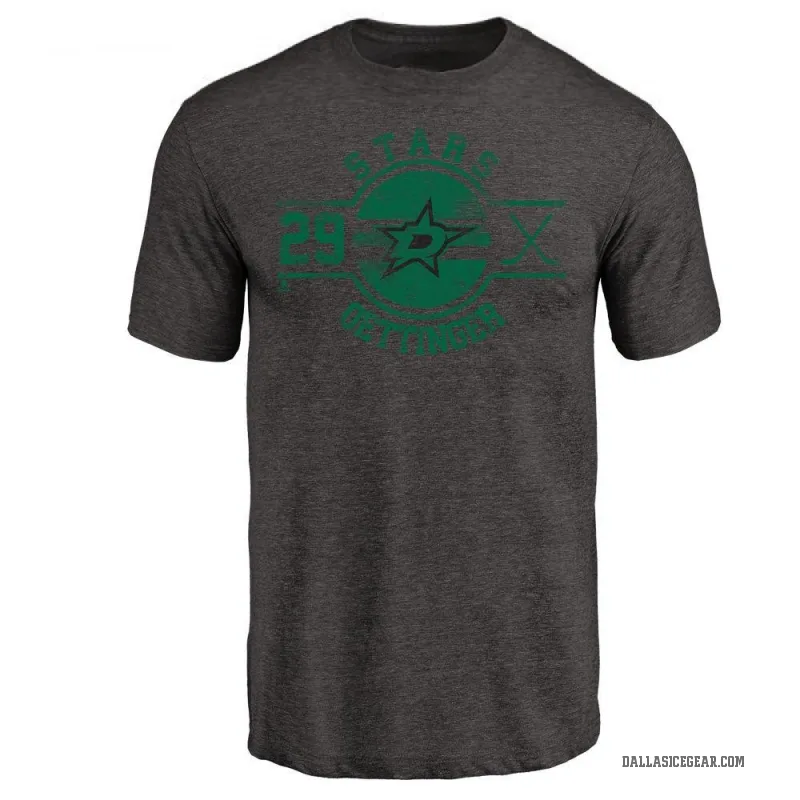 Jake Oettinger Youth Black Dallas Stars Insignia T-Shirt -