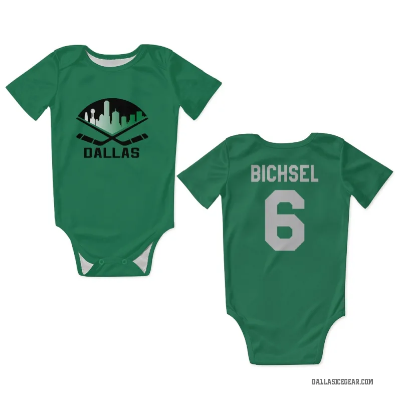 Lian Bichsel  Green Dallas Stars  Newborn & Infant Bodysuit
