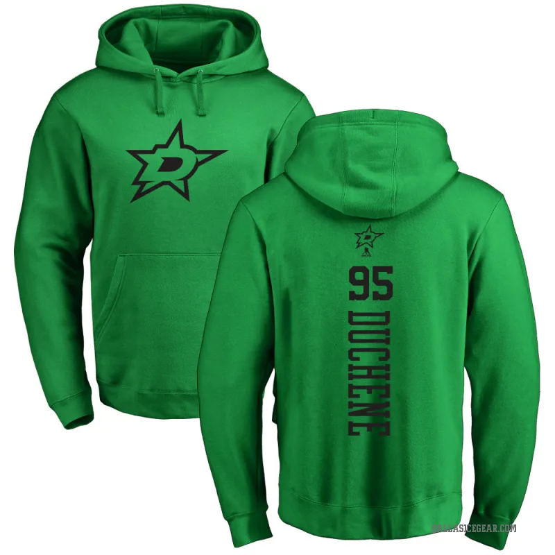 Matt Duchene Men's Green Dallas Stars Branded Kelly One Color Backer Pullover Hoodie