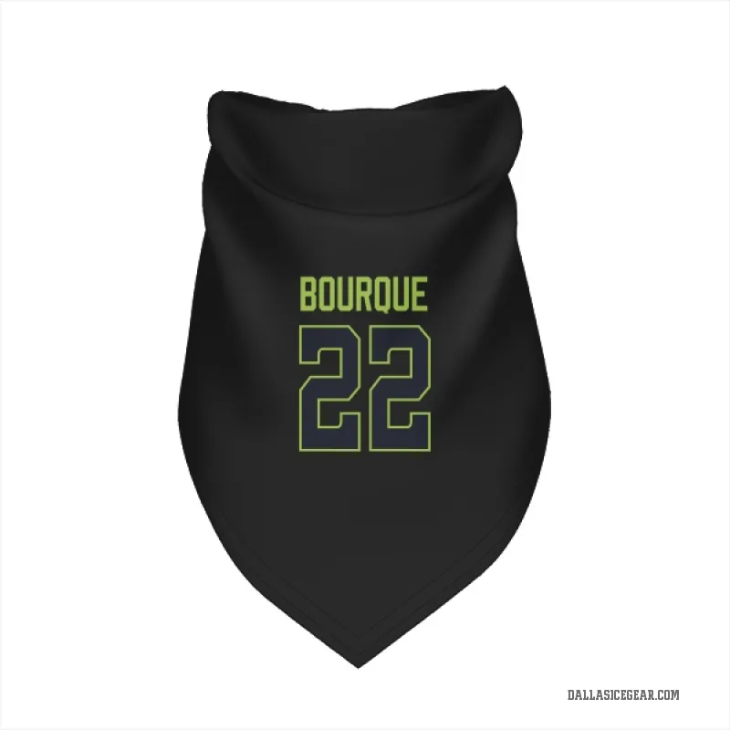 Mavrik Bourque Black Dallas Stars Cat & Dog Pet Bandana