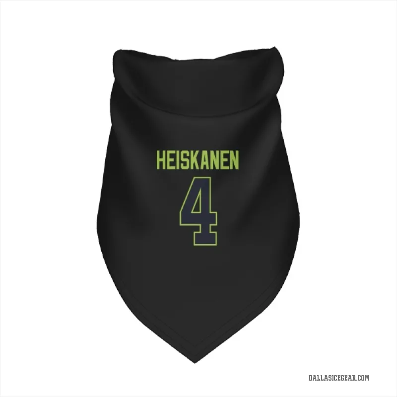 Miro Heiskanen  Black Dallas Stars  Cat & Dog Pet Bandana