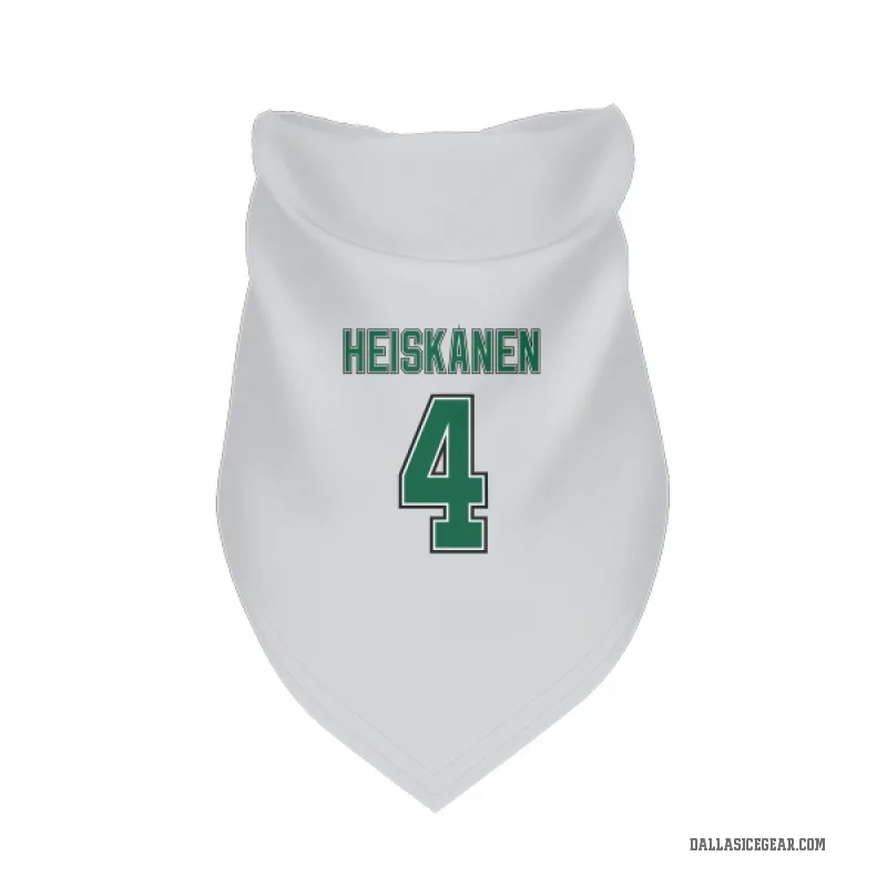 Miro Heiskanen  White Dallas Stars  Cat & Dog Pet Bandana