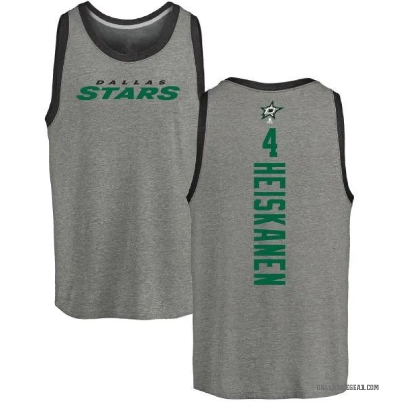 Miro Heiskanen Youth Ash Dallas Stars Backer Tank Top -