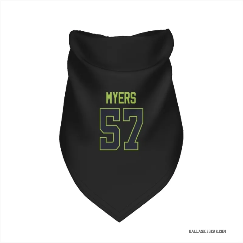 Tyler Myers  Black Dallas Stars  Cat & Dog Pet Bandana