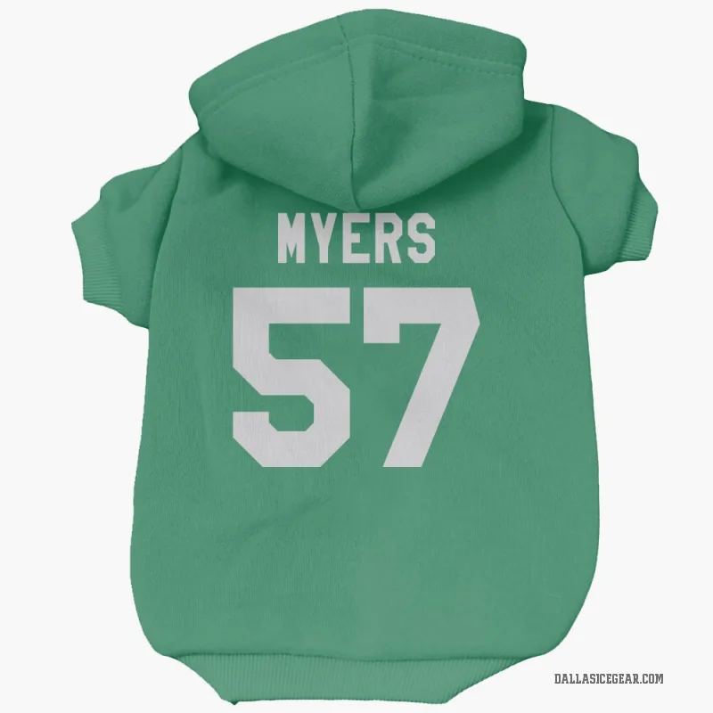 Tyler Myers  Green Dallas Stars  Cat & Dog Pet Hoodie