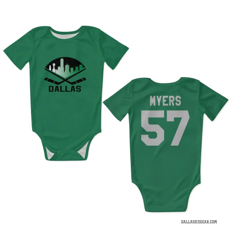 Tyler Myers  Green Dallas Stars  Newborn & Infant Bodysuit